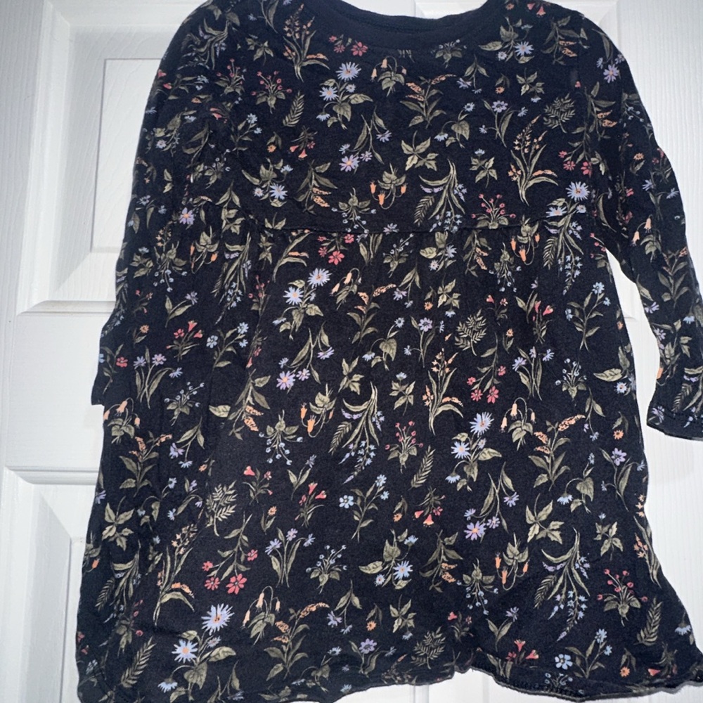 Floral Long Sleeve Dress